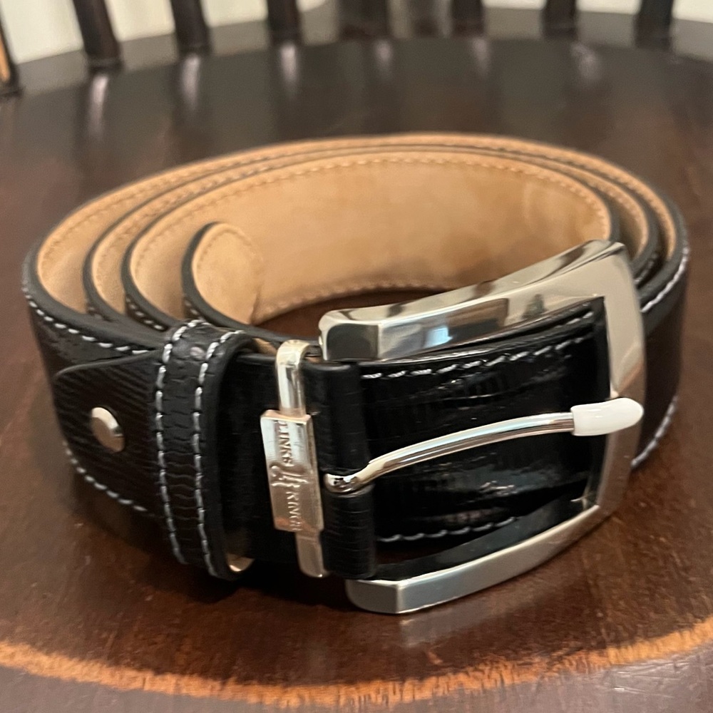 Links Kings-Black LIZARD Golf/Casual Belt-Made in USA-NEW